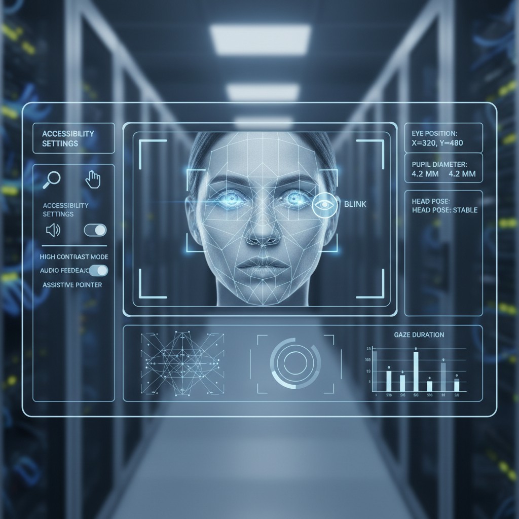 Head Tracking and Blink Detection screenshot